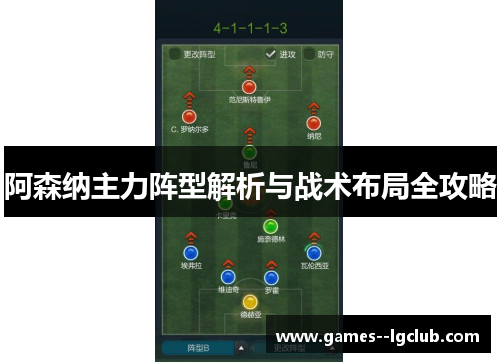 阿森纳主力阵型解析与战术布局全攻略 阿森纳主力阵型解析与战术布局全攻略